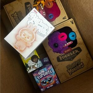 BRAND NEW! Bundle of monster/labubu toys and others